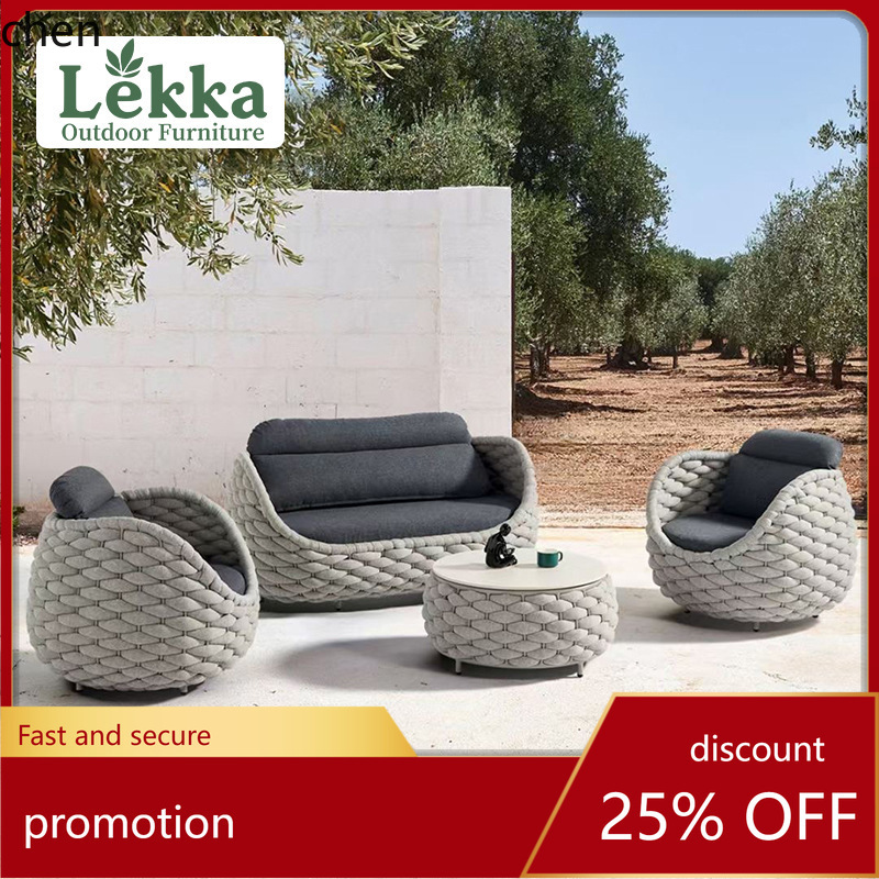 Outdoor Furniture Resin - HT Custom Outdoor Sofa Innenhof Terrasse