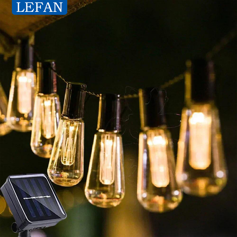 Outdoor Furniture Resin - Morden Led Solar Outdoor Lichterketten Garten