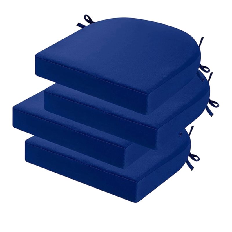 Outdoor Furniture Cushion - 4 Stück Outdoor-Stuhlkissen, Outdoor-Kissen für Terrassenmöbel,