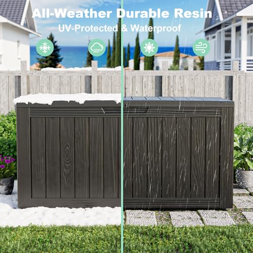 Wasserdichte Outdoor-Aufbewahr – Outdoor Furniture Resin Bewertung und Preis