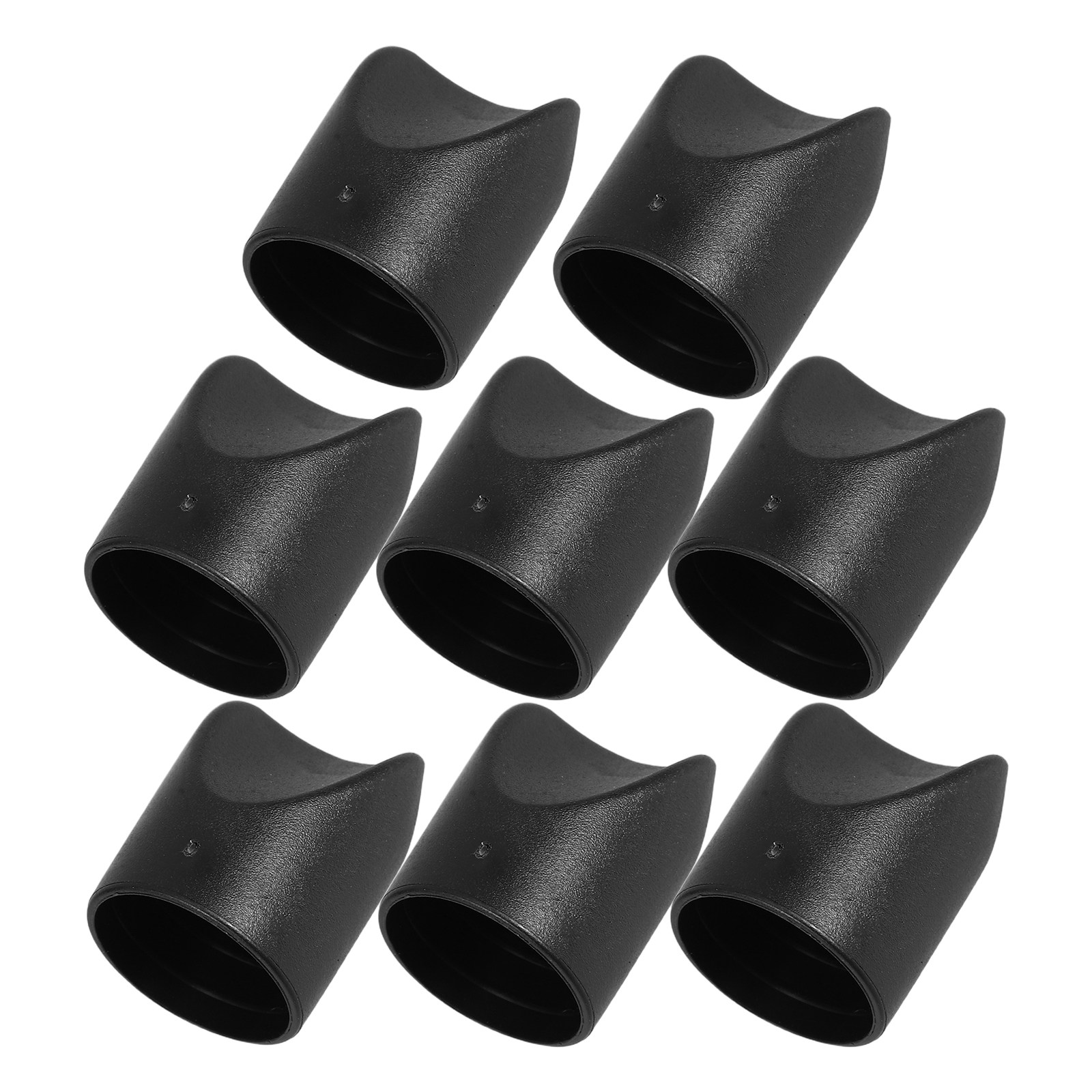 8 Stück schwarze Kunststoff-St – Outdoor Furniture Black Bewertung und Preis