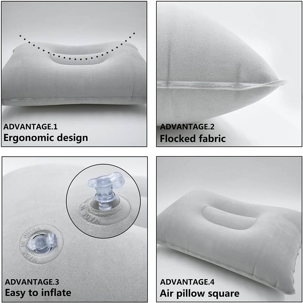 Aufblasbares Reisekissen, trag – Outdoor Furniture Pillows Bewertung und Preis