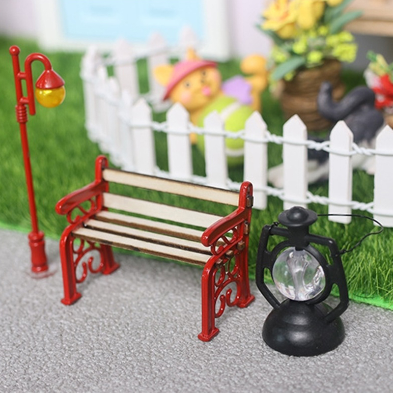 2 Teile/satz 1:12 Puppenhaus M – Outdoor Furniture Resin Bewertung und Preis