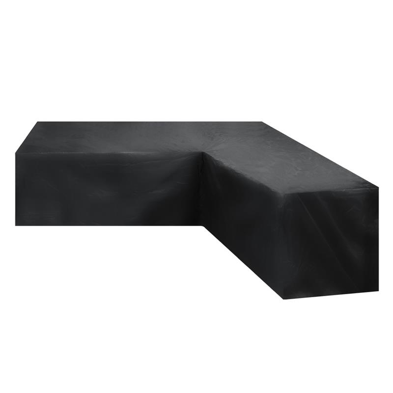 L-förmige Outdoor-Möbelabdecku – Outdoor Furniture Black Bewertung und Preis