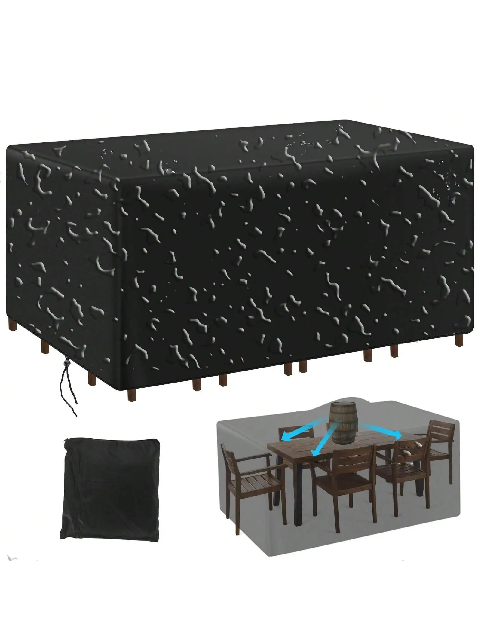Multi-Size-Außen terrasse Gart – Outdoor Furniture With Covers Bewertung und Preis