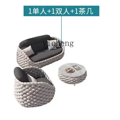 Outdoor-Sofa, Innenhof, Villa, – Outdoor Furniture Resin Bewertung und Preis