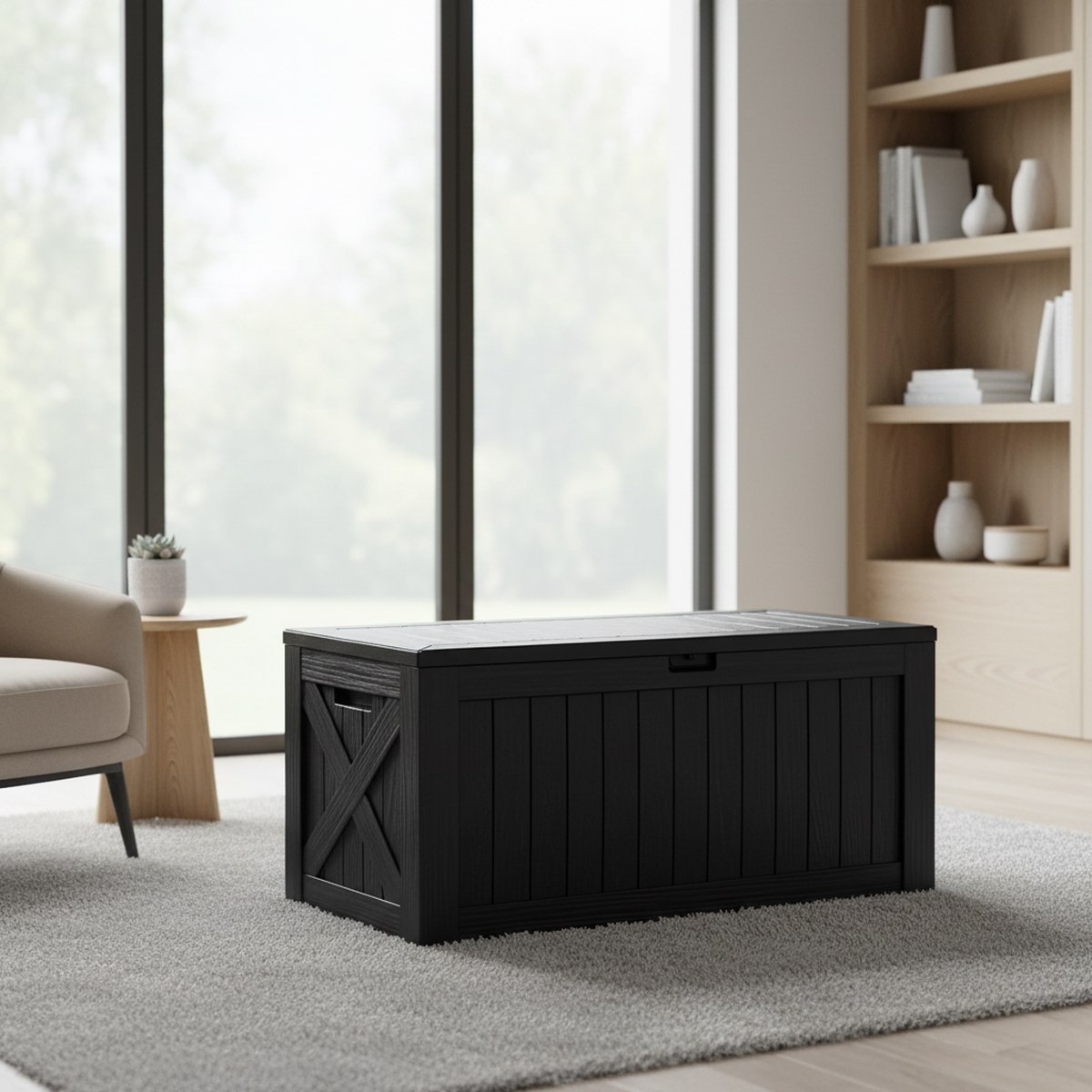 Große 120-Gallonen Outdoor-Dec – Outdoor Furniture Resin Bewertung und Preis