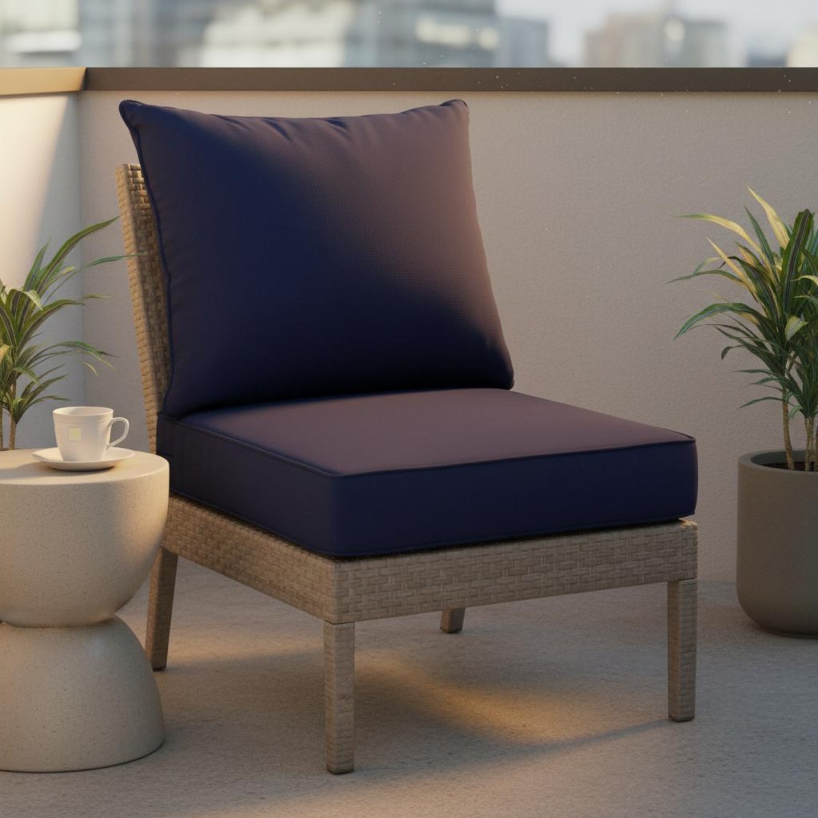 Terrassenstuhlauflage mit verd – Outdoor Furniture Cushion Bewertung und Preis