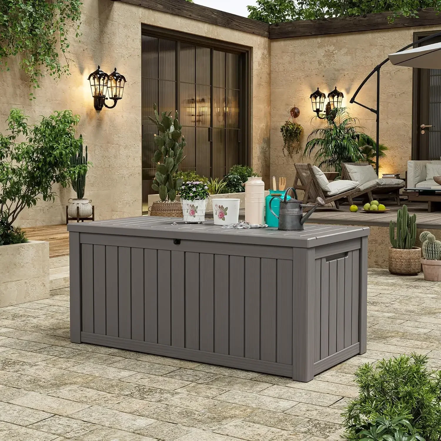 Bestseller 150 Gallonen Outdoo – Outdoor Furniture Resin Bewertung und Preis