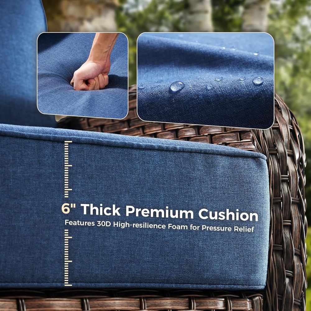 Outdoor-Möbelkissen, 6 Zoll di – Outdoor Furniture Cushion Bewertung und Preis