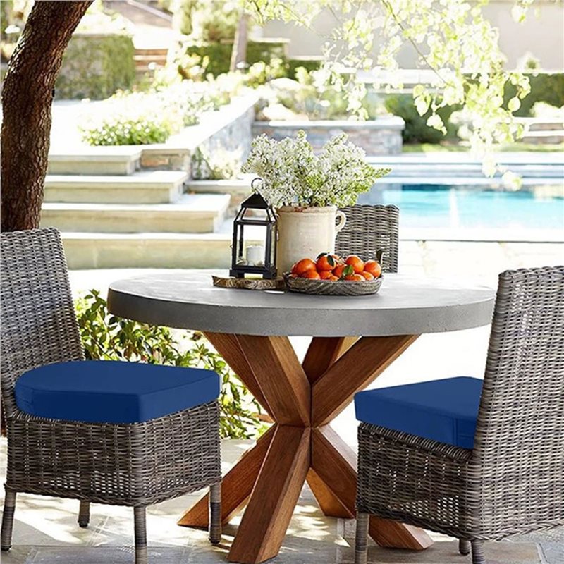 4 Stück Outdoor-Stuhlkissen, O – Outdoor Furniture Cushion Bewertung und Preis