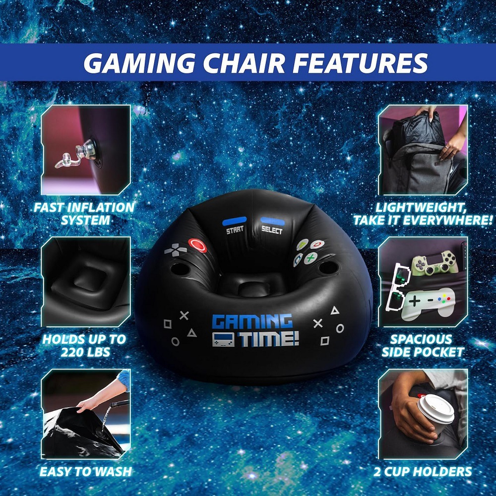 Kreativer E-Sport-Gaming-Stuhl – Outdoor Furniture Black Bewertung und Preis
